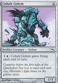 Golem de cobalto / Cobalt Golem